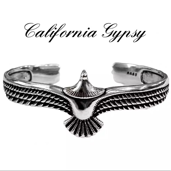 Silver Eagle Bracelet - Picture 2 of 5